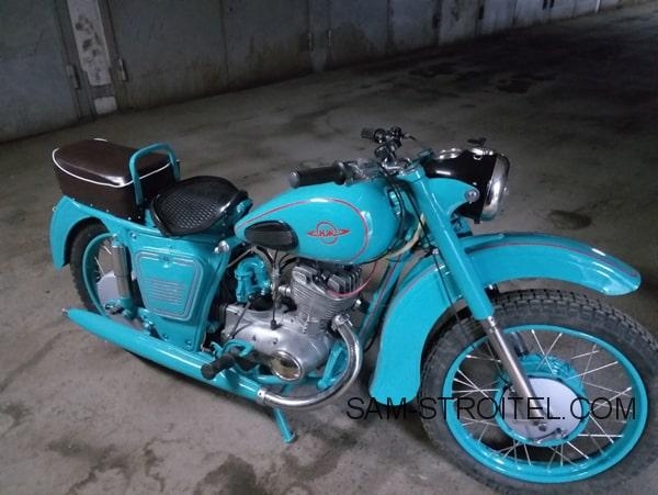 Қалпына келтірілген мотоцикл Иж-65 1961 (21 сурет)