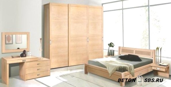 Мебель для спальни из дерева: материалы и дизайн