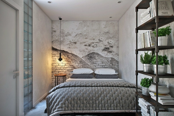 Дизайн маленькой спальни 3 на 4 метра, как поставить мебель в комнате 4 на 4 кв.м