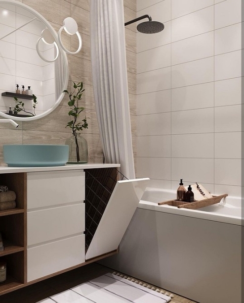 Коврик для туалета и ванной: материалы, правила выбора и 33 фото удачных решений | ivd.ru