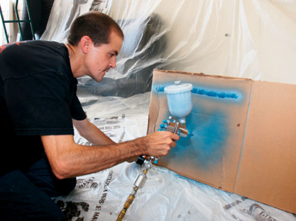 Покраска стен краскопультом: технология, материалы, особенности и этапы работы