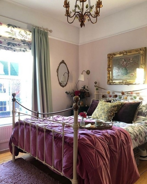 6 красивых спален с женственным настроением | ivd.ru