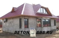 Выгоды строительства дома из бетона